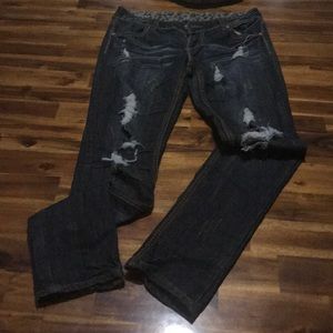 Almost Famous Size 11 Dark Denim Skinny Jeans
